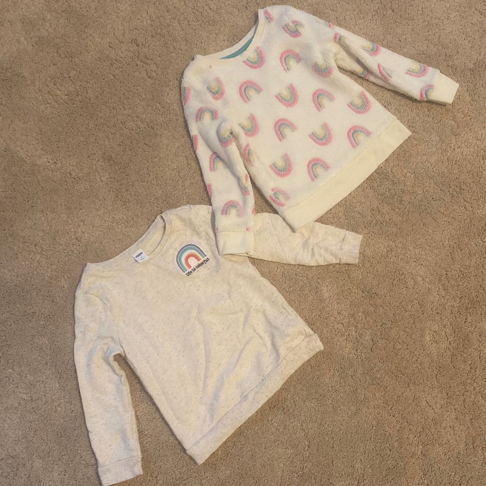 Sweatshirts: Old Navy and Cat and Jack